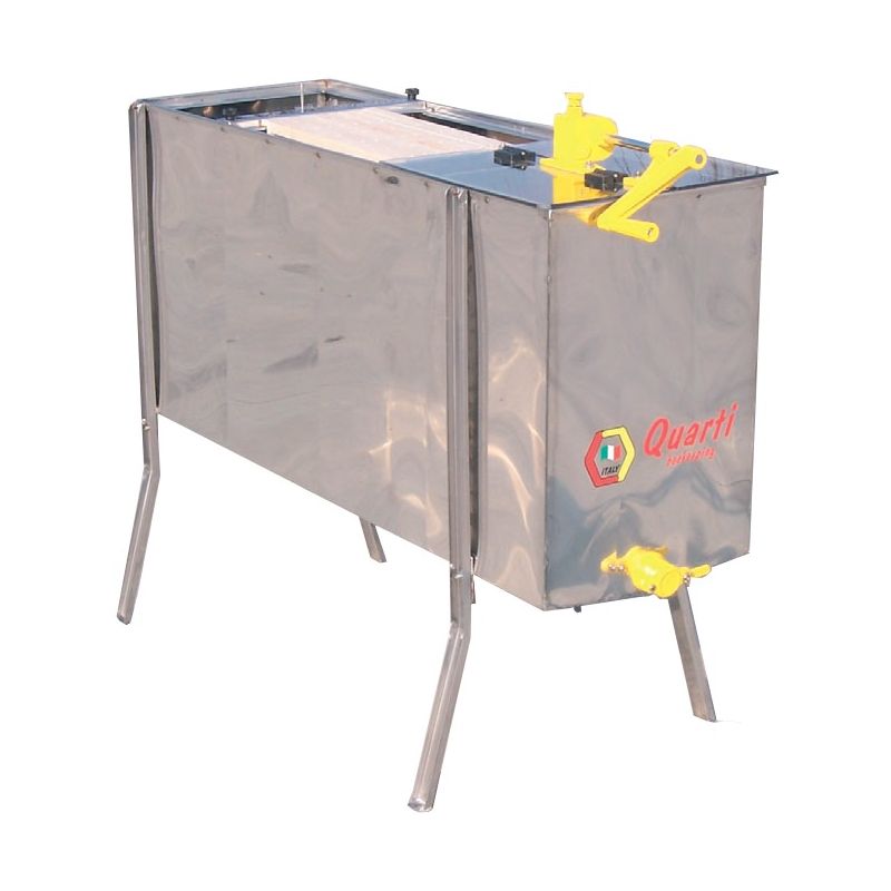 Tangentiale Honigschleuder Serie 2008, manuell oder motorisiert, D.B., für 6 Honigrähmchen  oder 3 Brutraumrähmchen