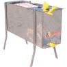 Manual or motor extractor 2008 series tangential d.b. for 6 honey super frames or 3 nest frames