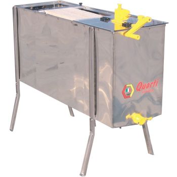 MANUAL TANGENTIAL HONEY EXTRACTOR SERIES 2008 for 4 LANGSTROTH honeycombs