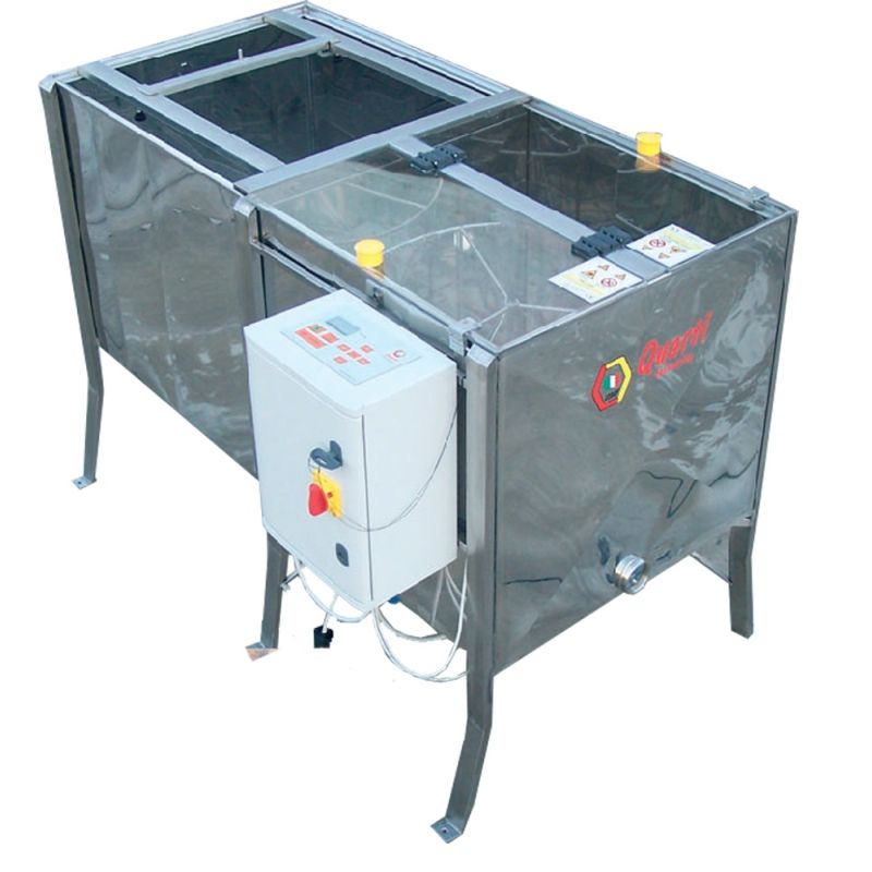 Honey extractor series 2008-6 reversible for 6 frames langstroth kw 0,37-230 v, with electronic programmer