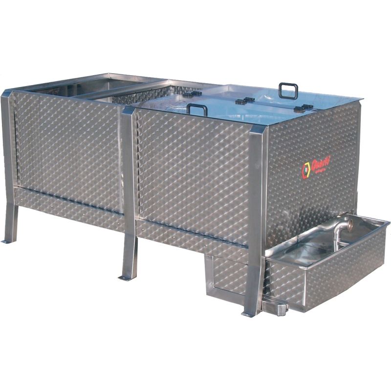 Extractor 2008 series 45/20 radial extractor for 45 honey super frames or 20 brood frames with electronic programmer, kw 0.75