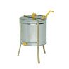 Layens tangential honey extractor, manual drive for 4 honeycombs