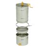 Manual tangential honey extractor d.b. kit for 4 super or 2 nest honeycombs with ø 370 stainless steel basket