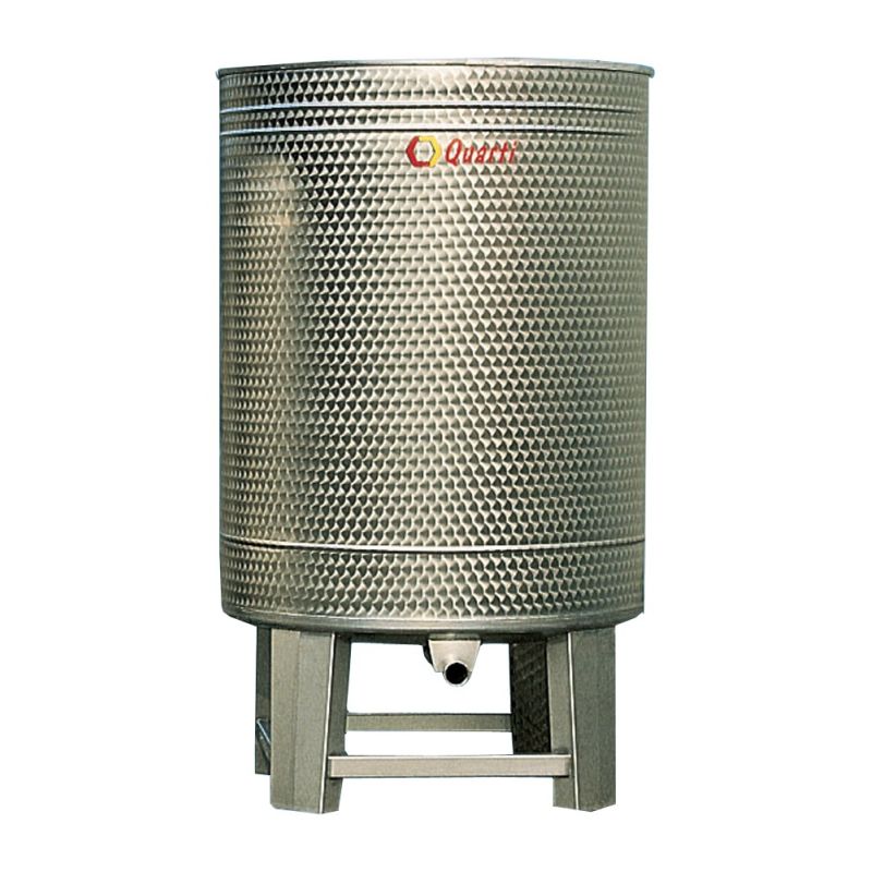 Professional STAINLESS STEEL TANK - capacity kg 2500