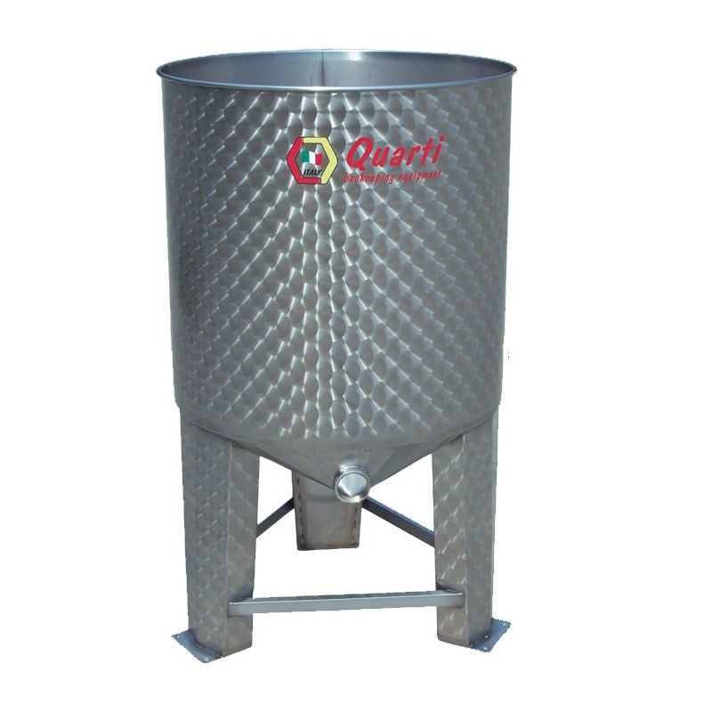 Stainless steel tank kg 1200 total discharge