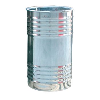 Bidón de acero inoxidable de 300 kg