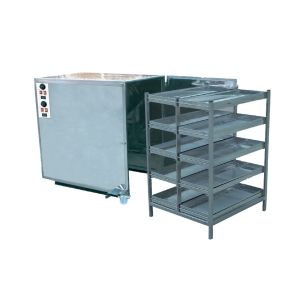 Heißkammer für zwei 300 kg honigfässer