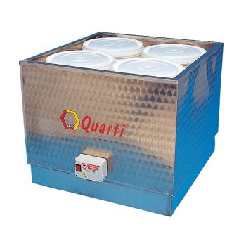 Fondoir électrique pour 4 pots de miel au bain-marie