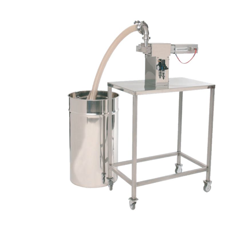 PNEUMATIC DOSING MACHINE for CREAMS ASSEMBLED on TROLLEY