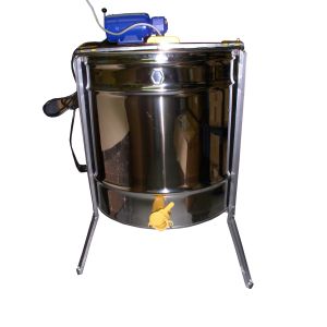 Tangential langstroth motor extractor for 4 frames with stainless steel basket