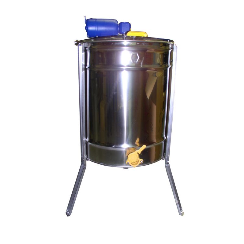 Motor langstroth tangential honey extractor for 6 honeycombs