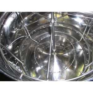 Elektrische Radial-Honigschleuder für 27 Dadant-B-Honigraum- oder 15 Langstroth-Honigraumwaben