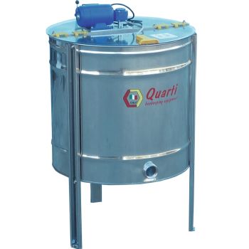 Langstroth edelstahl-honigschleuder mit reversiblem motor für 6 rahmen