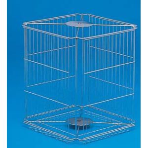 Tangentiale Honigschleuder Serie 2008, manuell, für 4 Langstroth-Rähmchen.