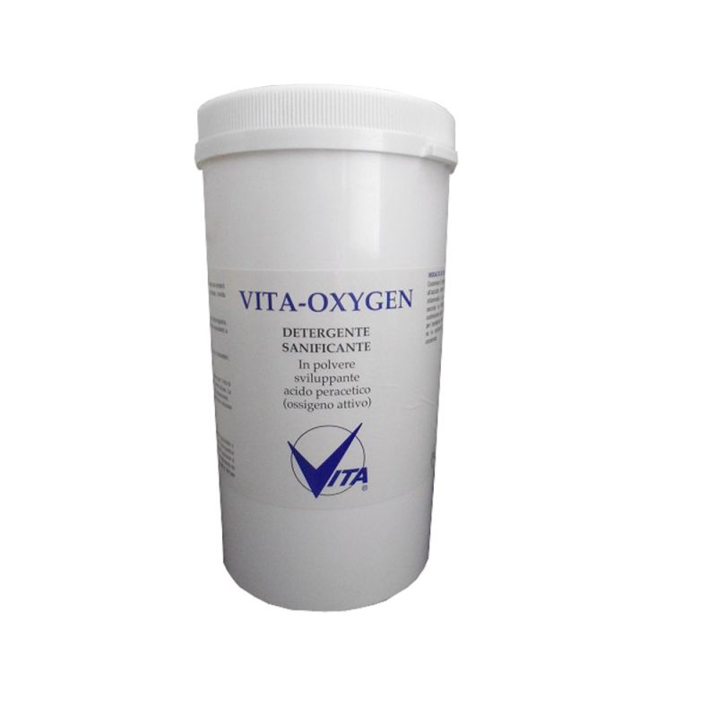 Vita-oxygen - sanitizing detergent - 1kg conf. Vita-oxygen - sanitizing detergent - 1kg conf.