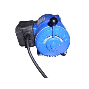 Motor block for honey extractor - control with variable speed motor
