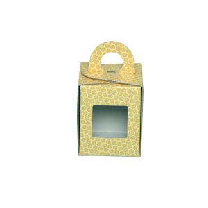 Caja de tarro de miel 1/2 kg (amarillo)