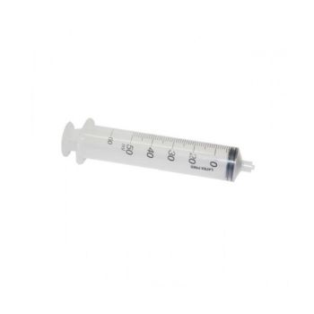Plastic graduated syringe 50 ml