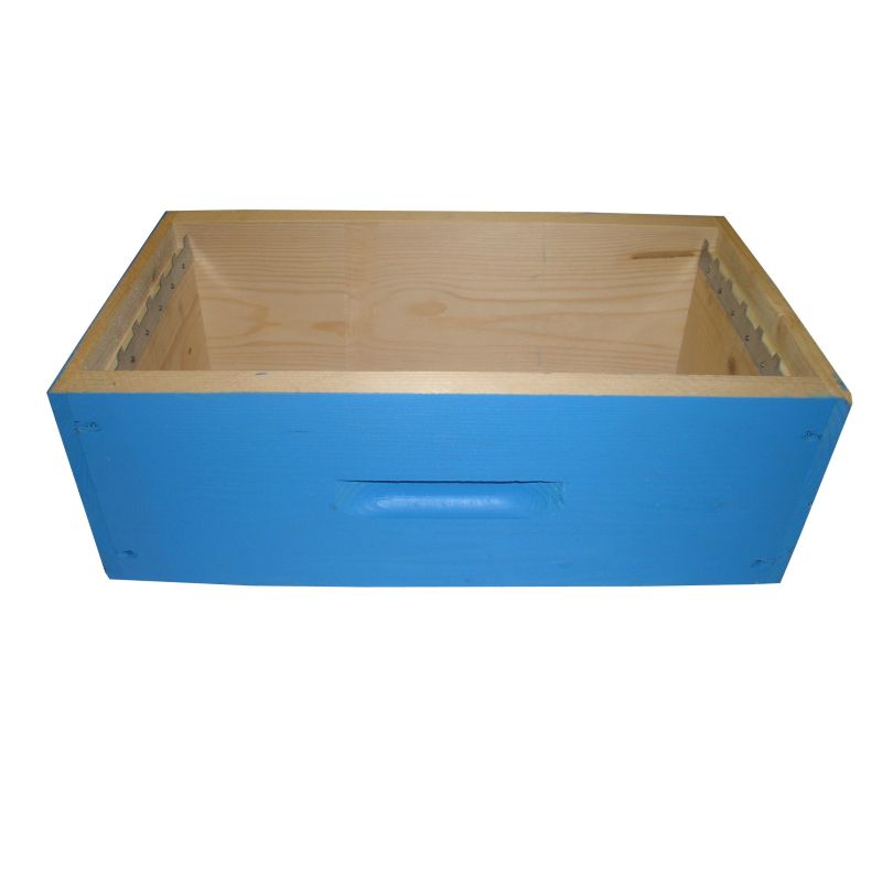 Melario per arnia d.b. 6 favi in legno verniciato Melario per arnia d.b. 6 favi in legno verniciato