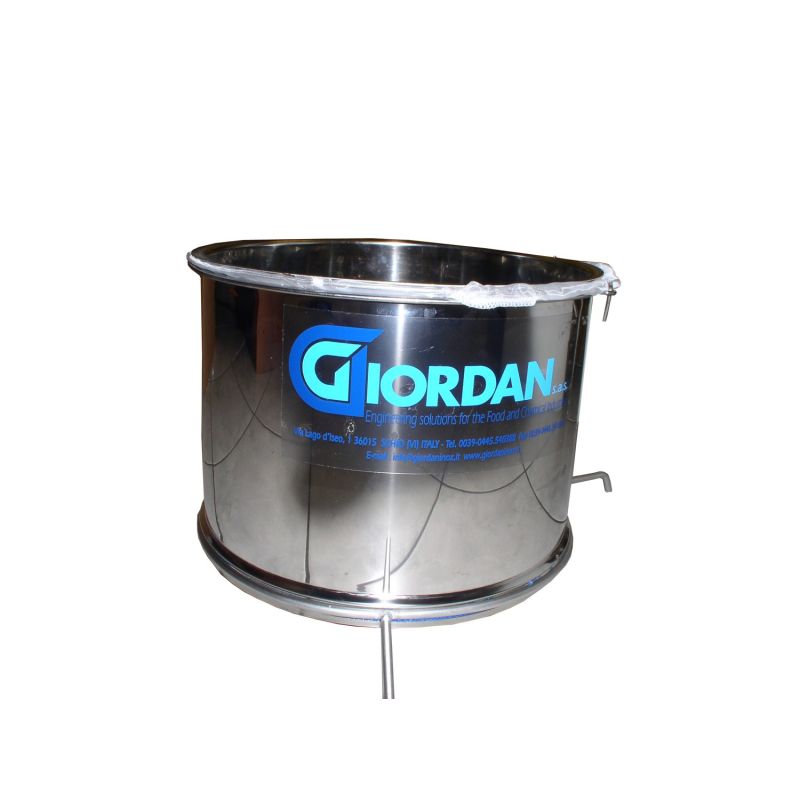 Edelstahl-Honigfilter komplett mit Vorfilter, Halterung und Filtriersack für Honigreifer 50–200 kg