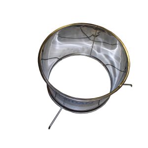 Edelstahl-Honigfilter komplett mit Vorfilter, Halterung und Filtriersack für Honigreifer 50–200 kg