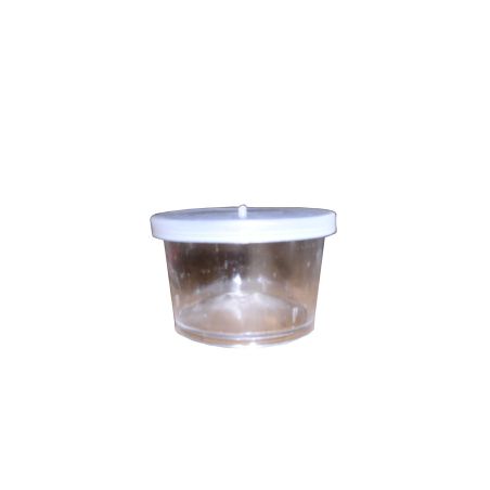 Single-dose plastic jar for honey 40 g