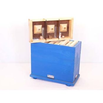 FREE WORK T3 HIVE FOR THE PRODUCTION OF QUEEN BEES WITH 3 COMPARTMENTS