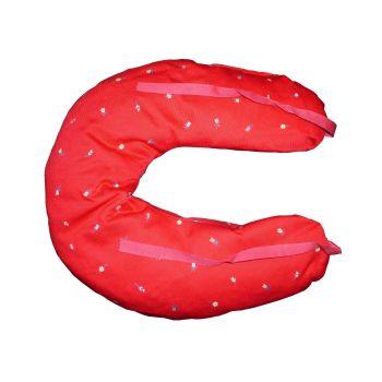Cherry stone "croissant" pillow