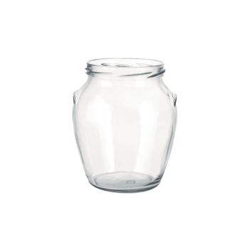 Glass jar ORCIO 106 ml with TWIST-OFF CAPSULE T53