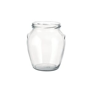 Vaso in vetro orcio 106 ml con capsula twist-off t53