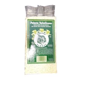 Farina gialla mista nera per polenta alla valtellinese - 1 kg
