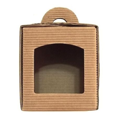 Cardboard case box for 250 g honey pot (brown)