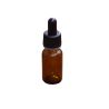 10 ml yellow round glass bottle with dropper