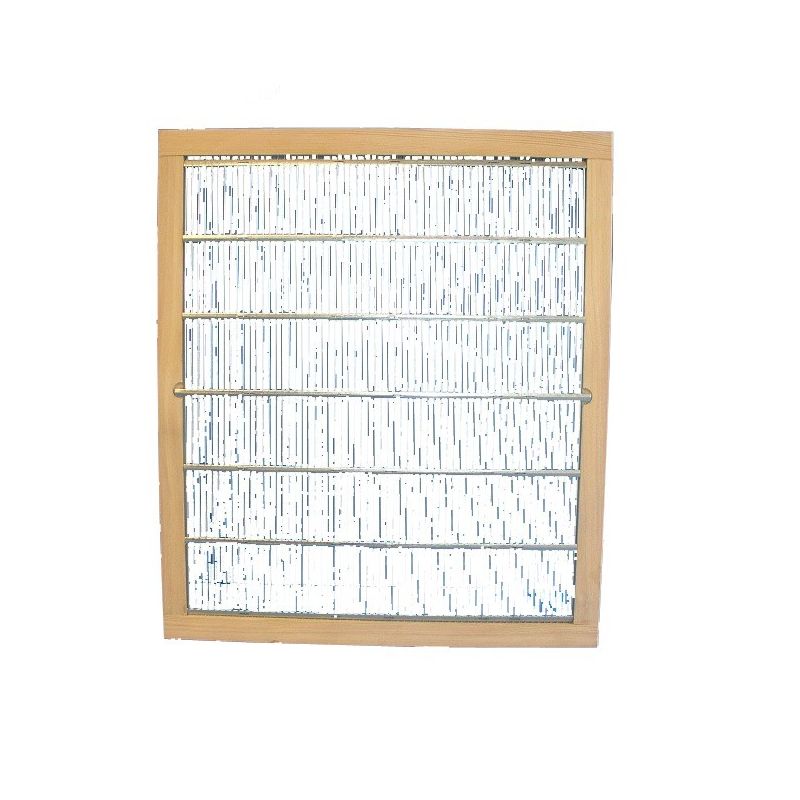Königinnenabsperrgitter aus Stahl mit Rahmen 43x50 cm – Dadant-Blatt-Beute 10 Waben