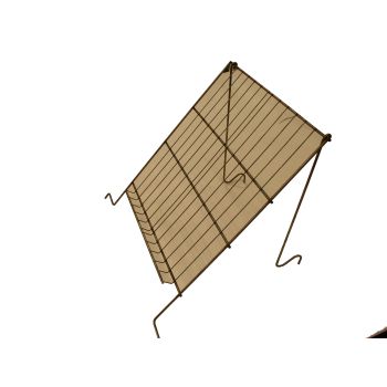 Stainless steel uncapping lectern