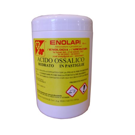 Acido ossalico in pastiglie 1,7 g - 860 g