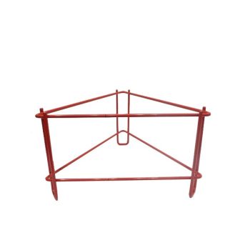Metal stand for 200 kg ripener painted red