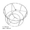 Edelstahlkorb für Radschleuder D.B. – 18 Honigraumwaben