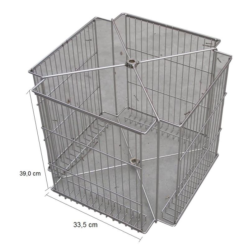 Layent tangential honey extractor stainless steel basket for 4 honeycombs or 4/8 honeycombs d.b.