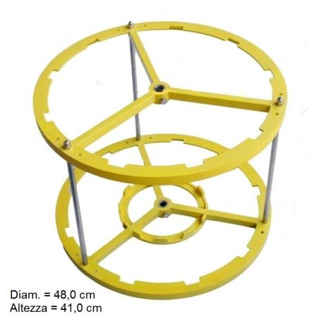 Nylon basket for d.b. radial honey extractor from 9 honeycombs