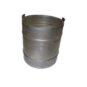 Edelstahl-Dampfwachsschmelzer für 10 Dadant-Blatt Brutraumrähmchen oder 12 Langstroth-Rähmchen, Ø 470 mm