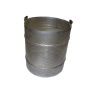 Cestello sceratrice inox a vapore senza fornello per 10 favi d.b da nido ø 470 mm