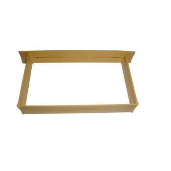 Frame for queen bee fertilization nucleus hive