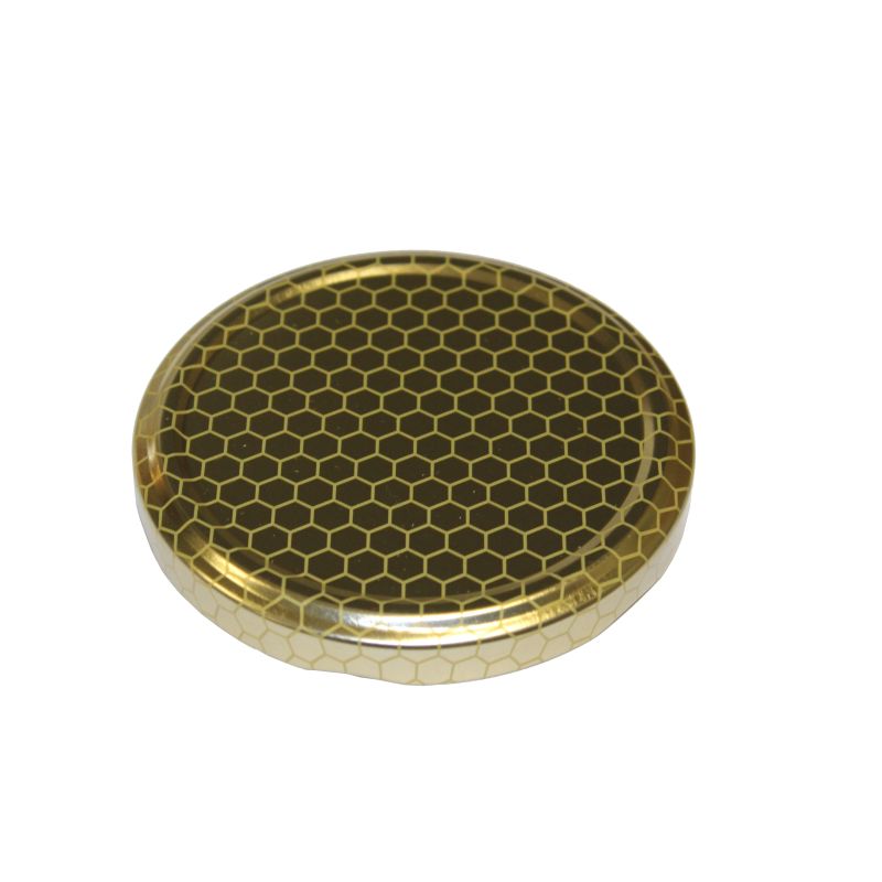 Capsule twist-off t82 pour bocal en verre - ouverture 82 mm ruche