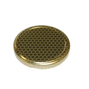 Capsula twist off t70 per vasetto vetro - bocca 70 mm alveare