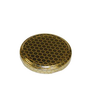 Capsule twist-off pour bocal en verre - ouverture 63 mm ruche