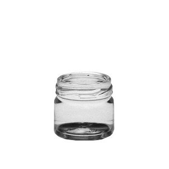 41 ml CYLINDRICAL glass VASE with TWIST-OFF CAPSULE T43
