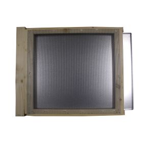 Mesh bottom for d.b. 12-frame cube beehive