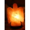 Lampada angelo cristalli di sale himalaya - peso 2/3 kg