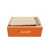 Honey super for d.b. 8-frame wooden beehive with 7 frames with wax sheet